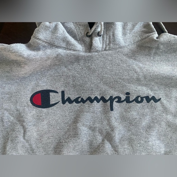 Champion grey sweatshirt hoody - Picture 7 of 7